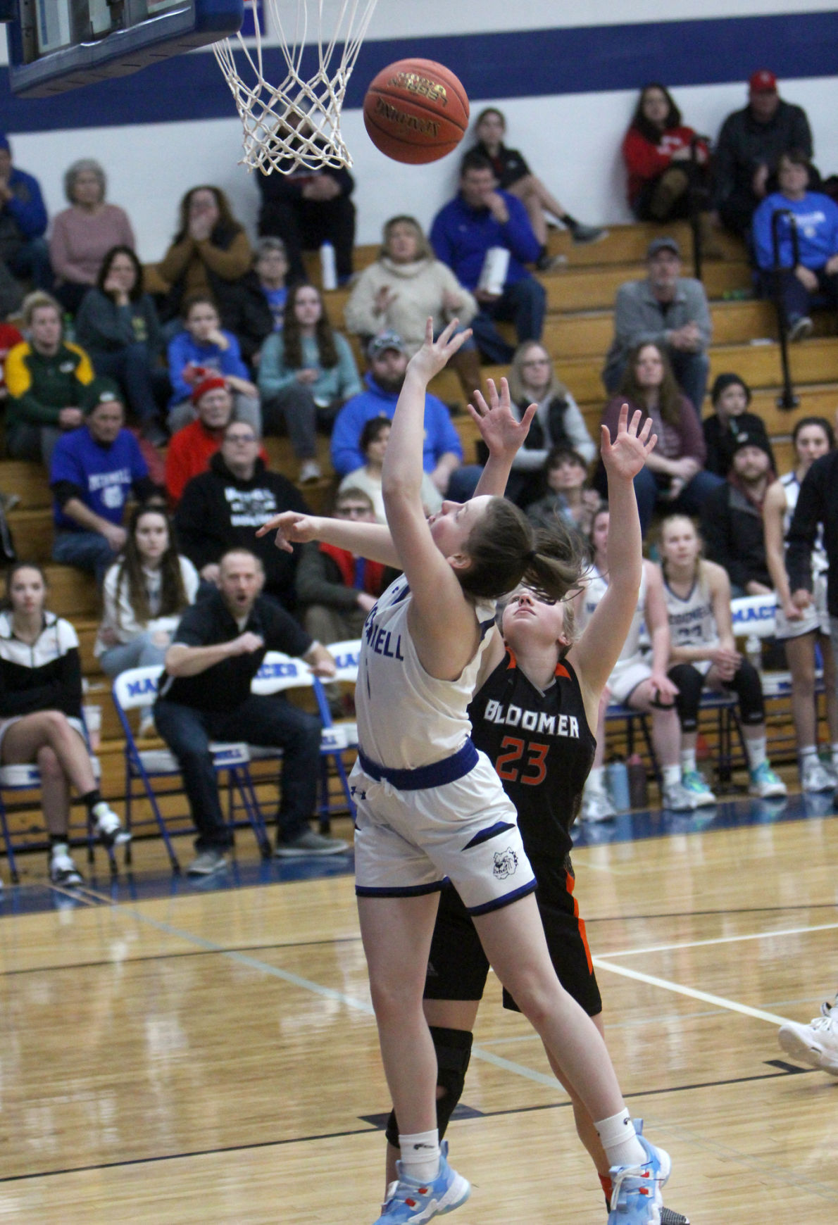 Bloomer at McDonell girls basketball 1-22-22